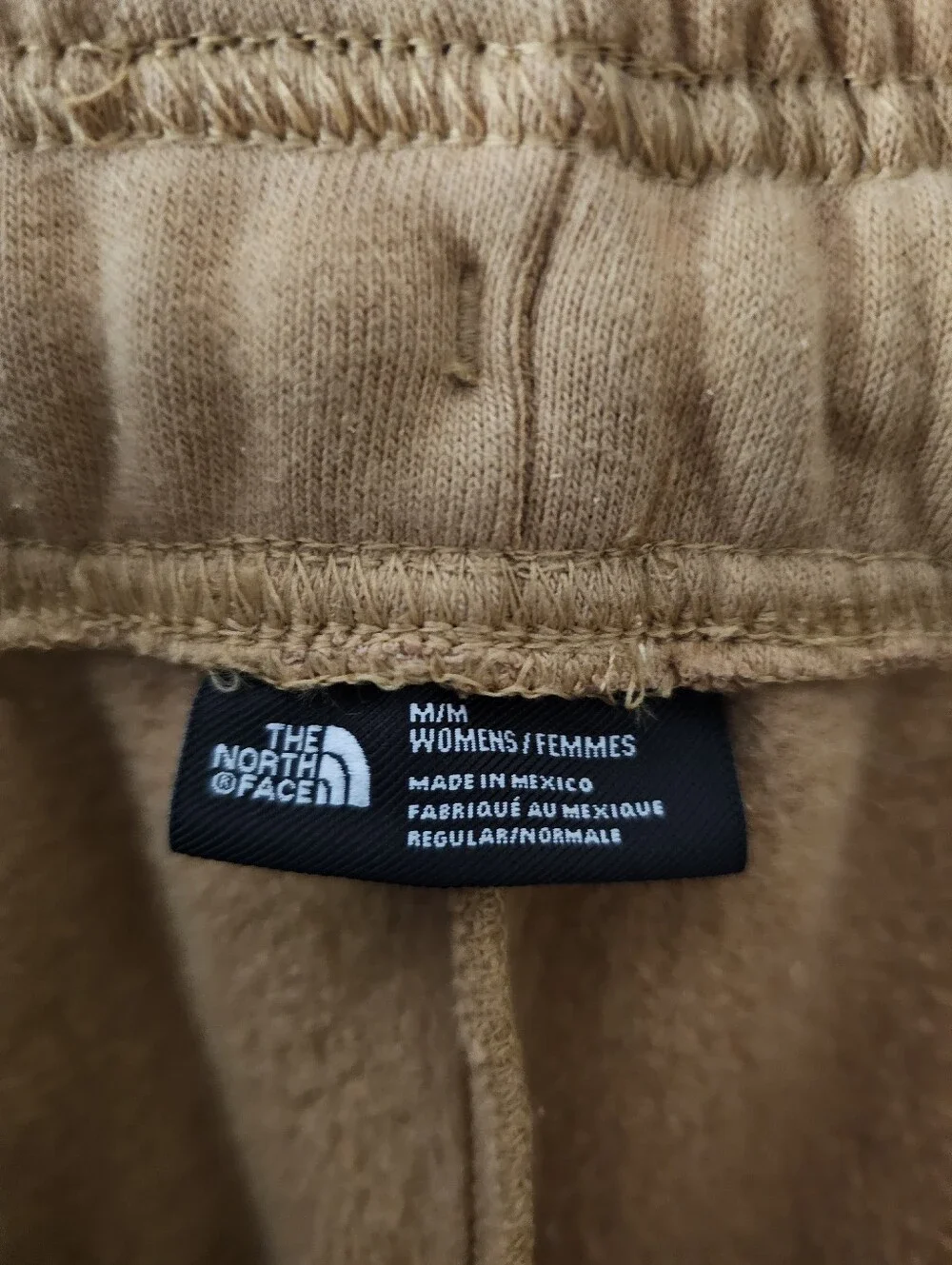 The North Face Tan Fleece Joggers - Women's Sweatpant & Sweatshirt Set